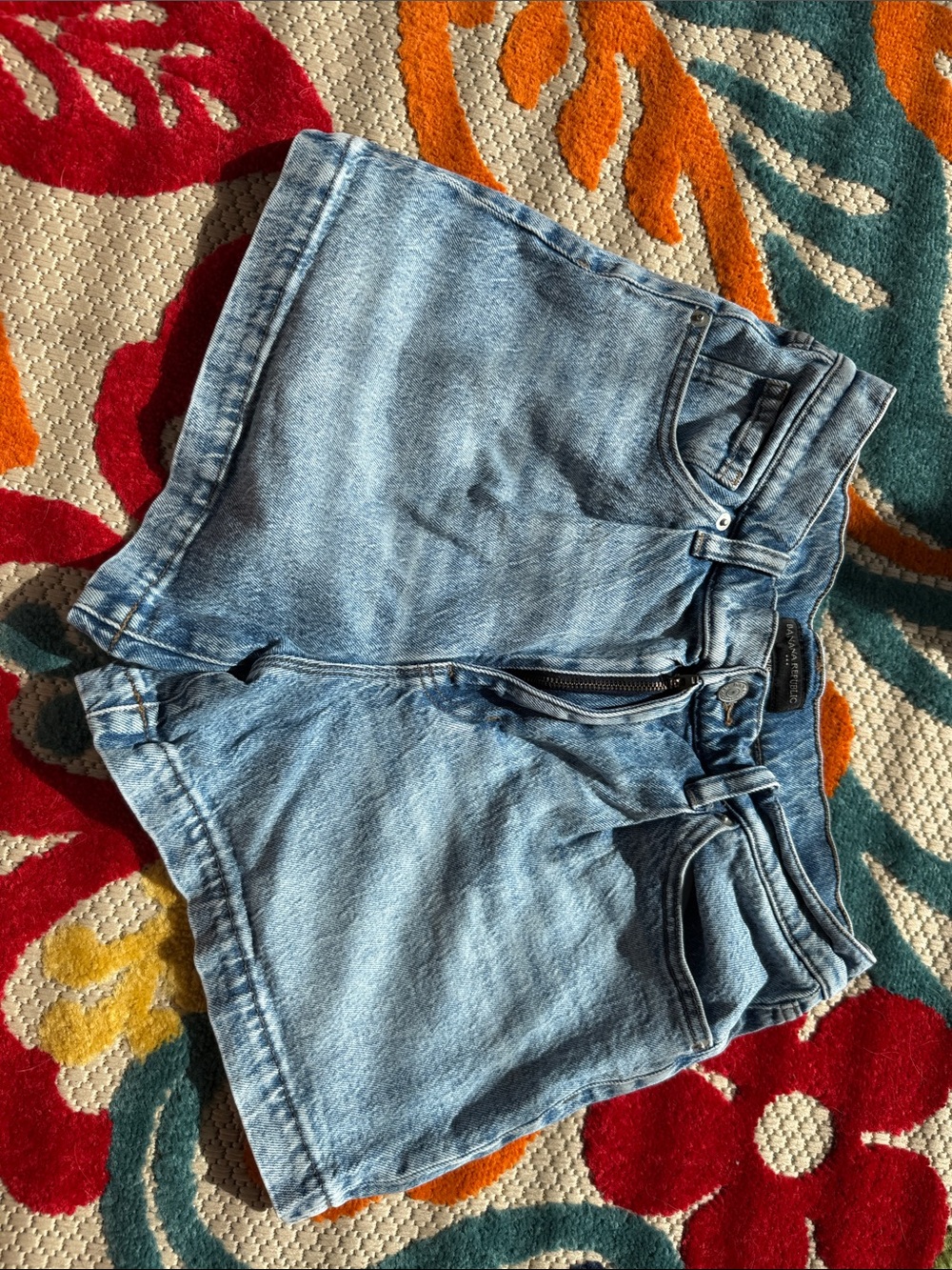 Banana Republic Light Wash Denim Shorts